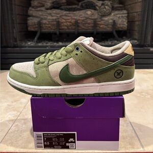 Nike SB Dunk Low Yuto Horigome Matcha Sz 7